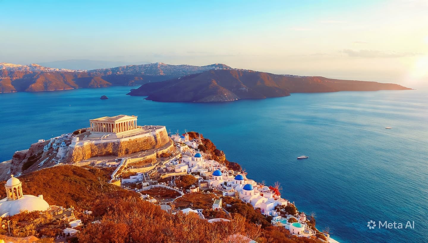 Greece Heritage & Island Packages Greece Tour Package by Here And There Travels