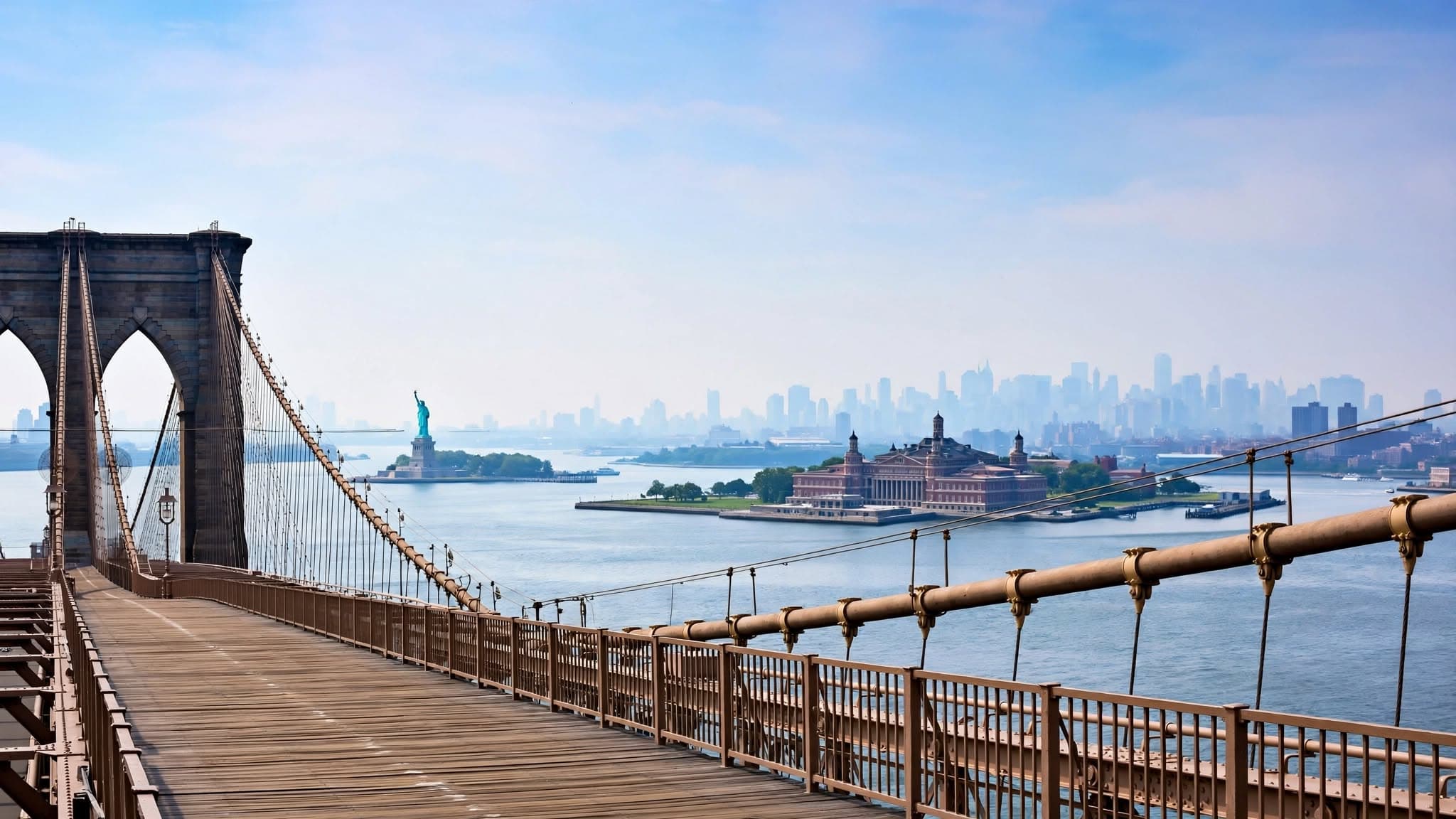 New York City Tour Packages Statue of Liberty, Ellis Island & Brooklyn Bridge itinerary day 03 by Here And There Travels