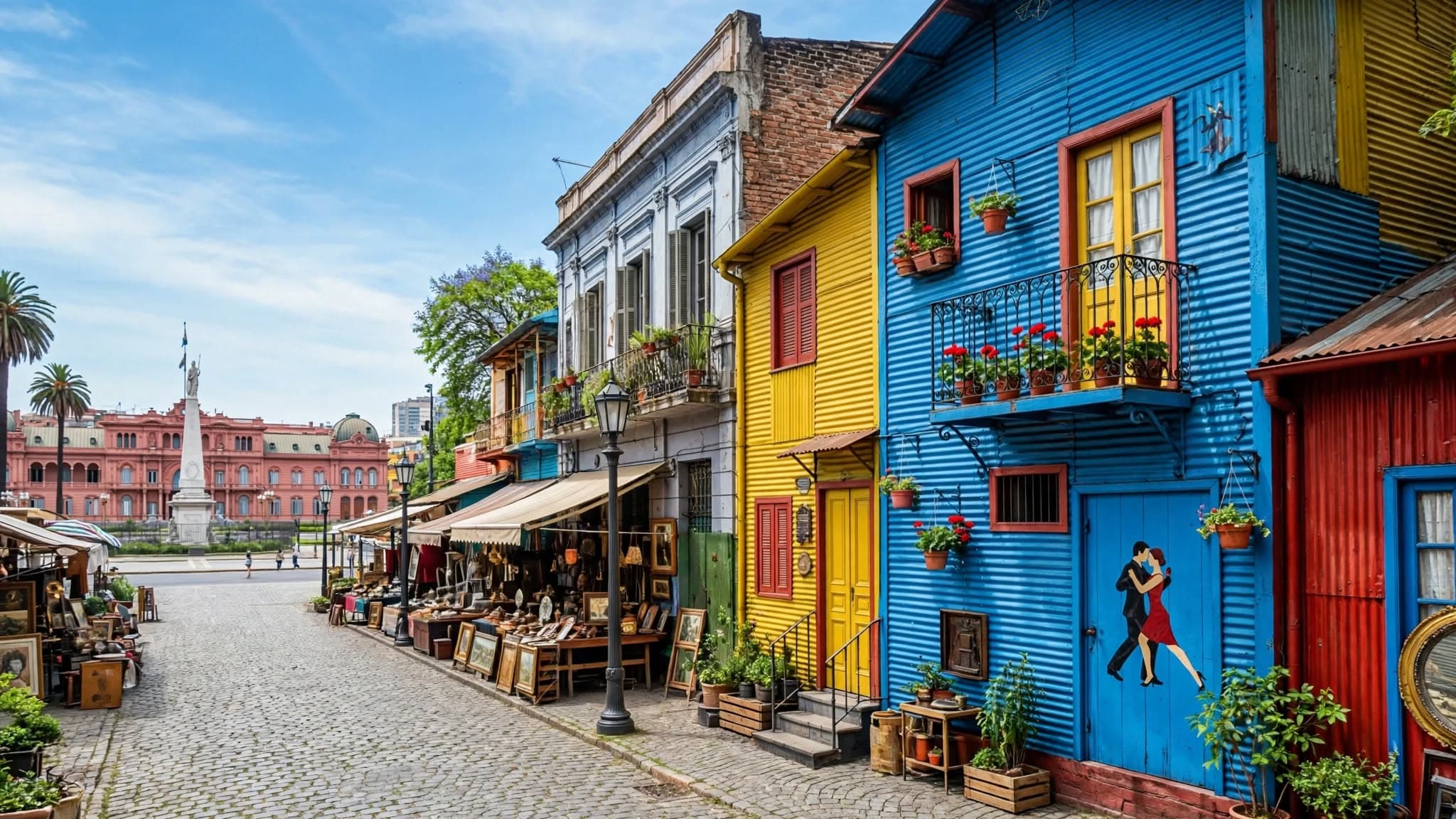 Argentina Discovery Tour Packages Buenos Aires – La Boca, San Telmo & Plaza de Mayo itinerary day 02 by Here And There Travels