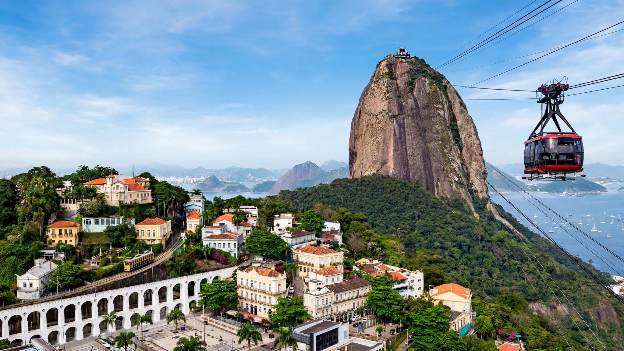 Brazil Highlights Tour Packages Rio – Sugarloaf, Santa Teresa & Lapa itinerary day 03 by Here And There Travels