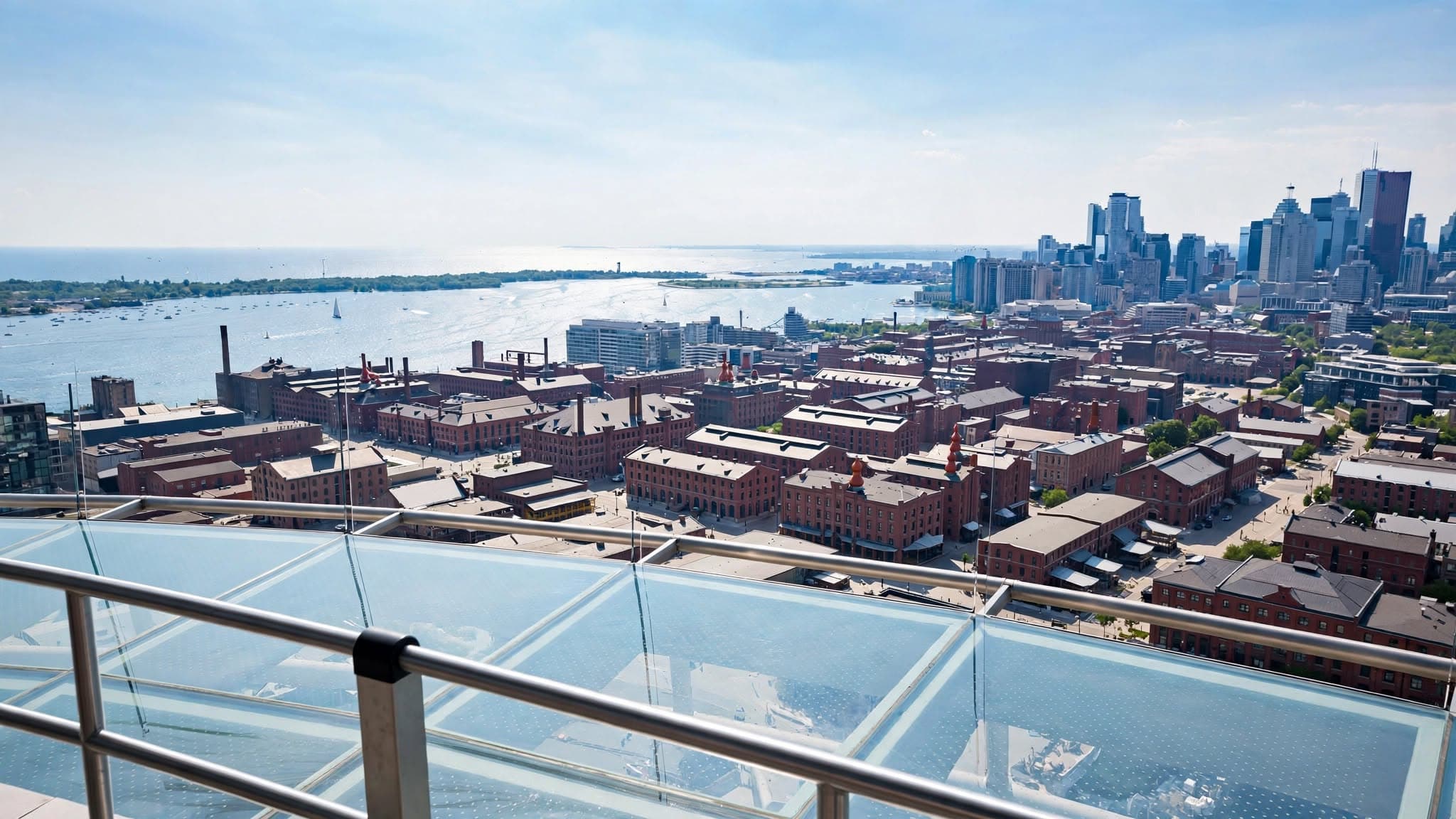 Canada City & Falls Tour Packages Toronto – CN Tower, Harbourfront & Distillery District itinerary day 02 by Here And There Travels