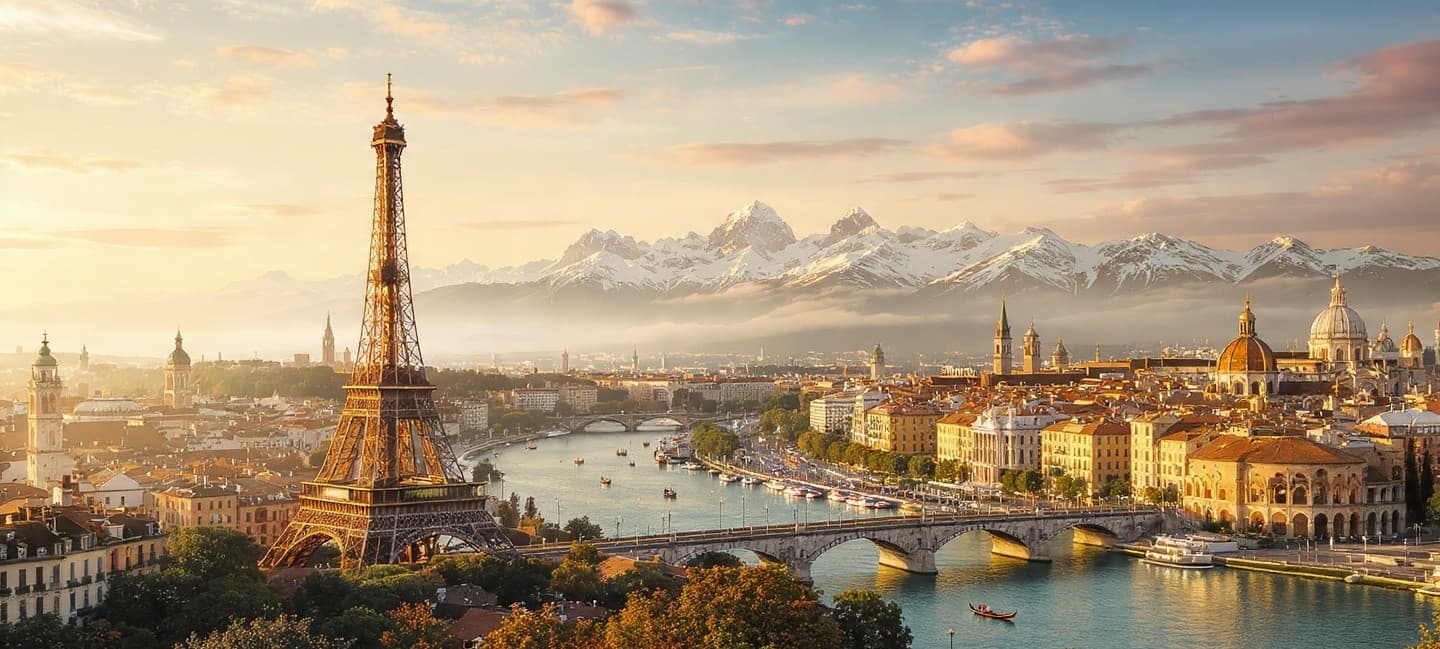 Europe Highlights Grand Tour Packages Europe Highlights Tour Package by Here And There Travels