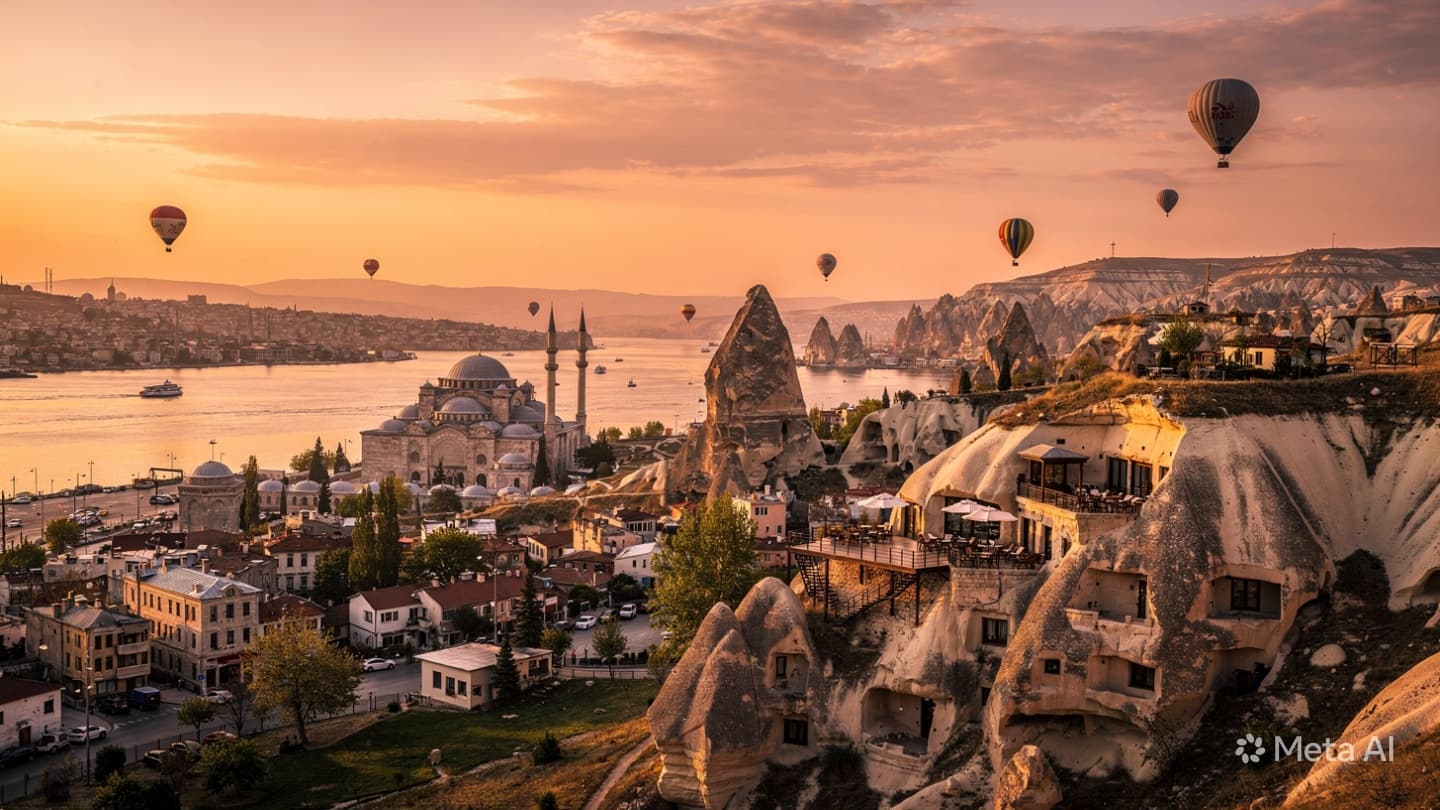 Istanbul & Cappadocia Tour Packages Istanbul & Cappadocia Tour Package by Here And There Travels