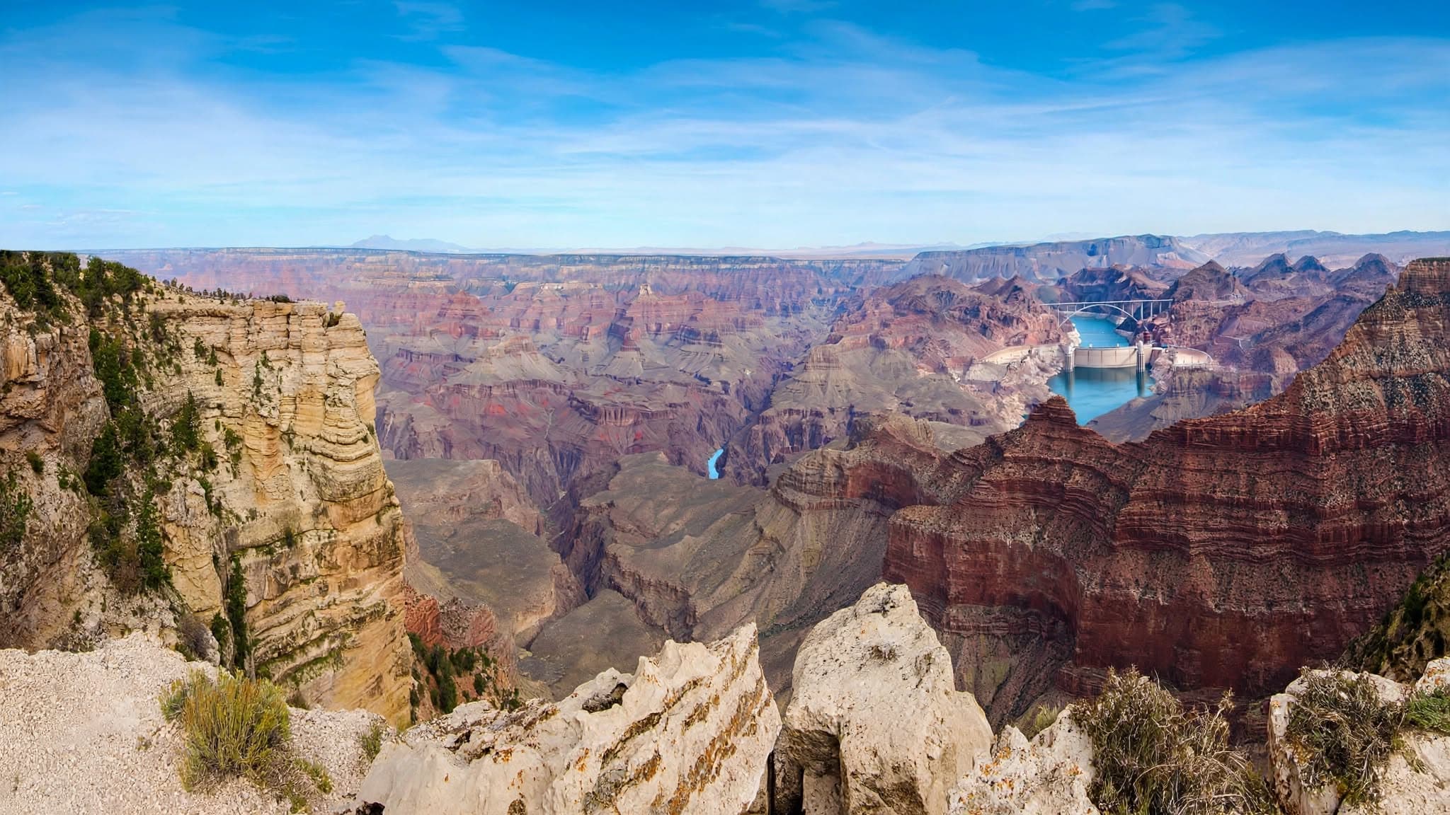 Las Vegas & Grand Canyon Tour Packages Grand Canyon South Rim & Hoover Dam itinerary day 03 by Here And There Travels