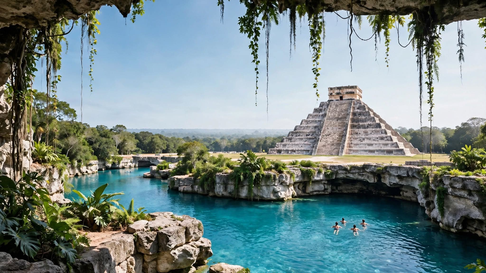 Mexico Heritage & Coast Tour Packages Chichen Itza & Cenote Option itinerary day 05 by Here And There Travels