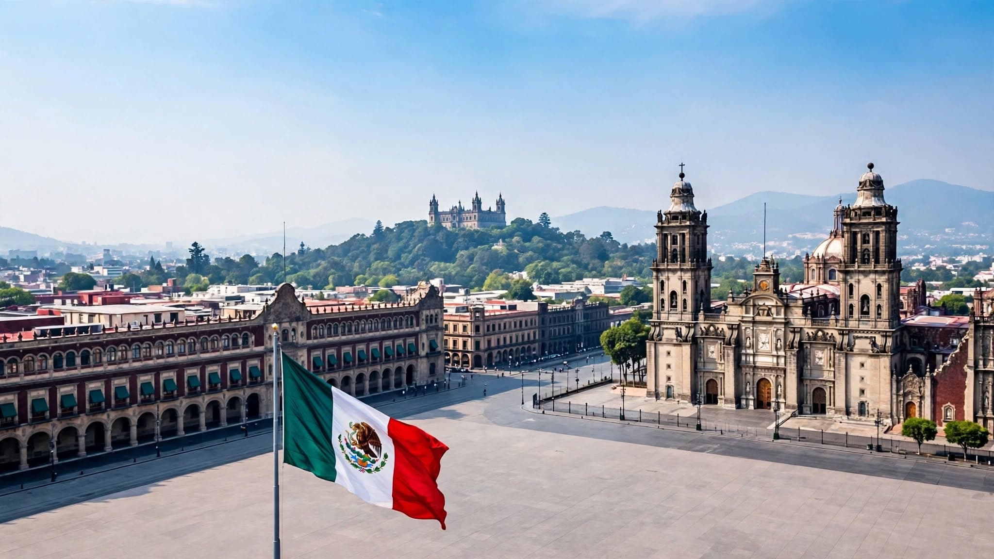 Mexico Heritage & Coast Tour Packages Mexico City – Zócalo, Historic Centre & Chapultepec itinerary day 02 by Here And There Travels