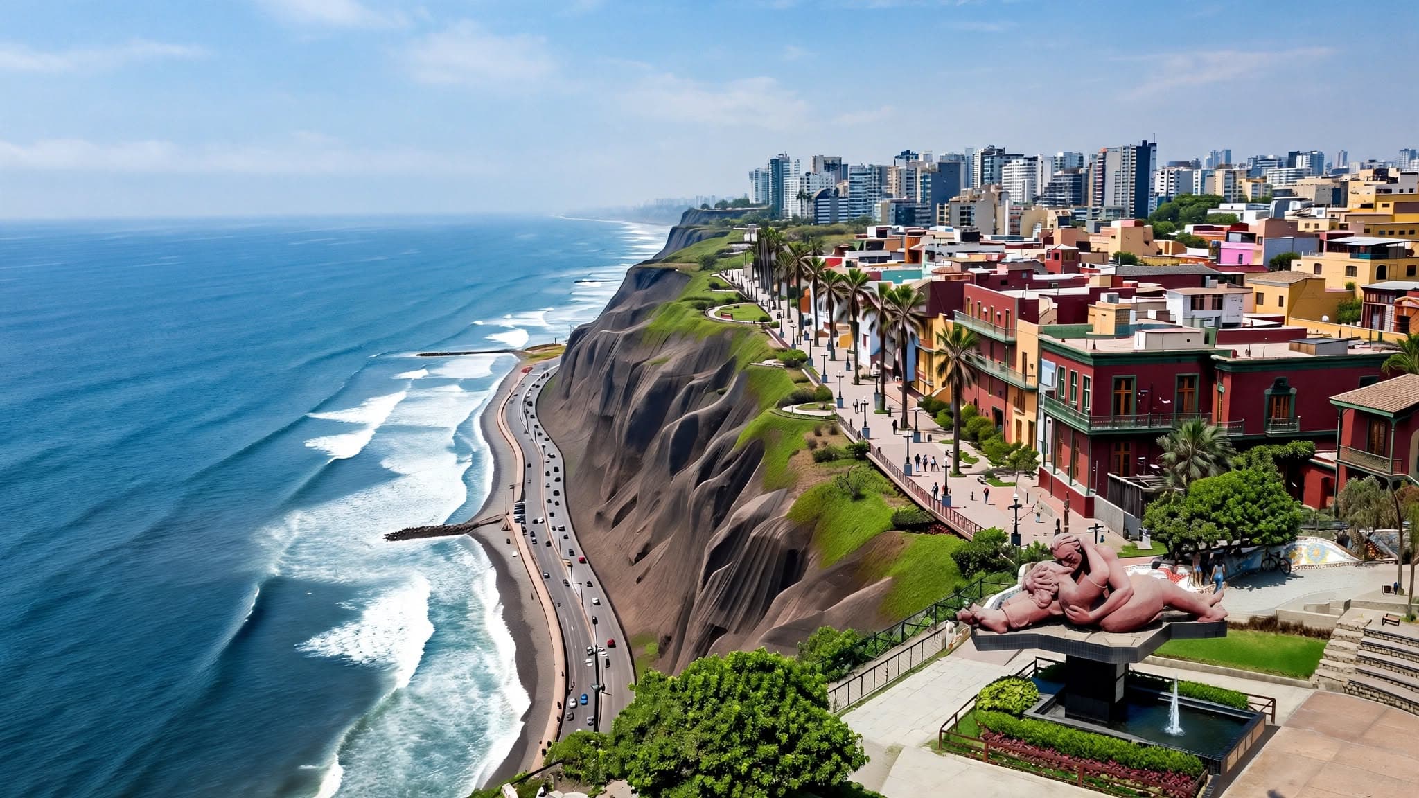 Peru Andean Heritage Tour Packages Arrival in Lima itinerary day 01 by Here And There Travels