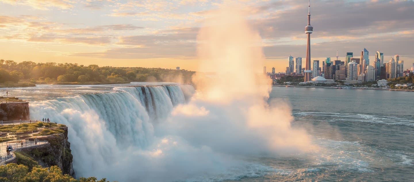 Toronto & Niagara Falls Tour Packages Toronto & Niagara Falls Tour Package by Here And There Travels