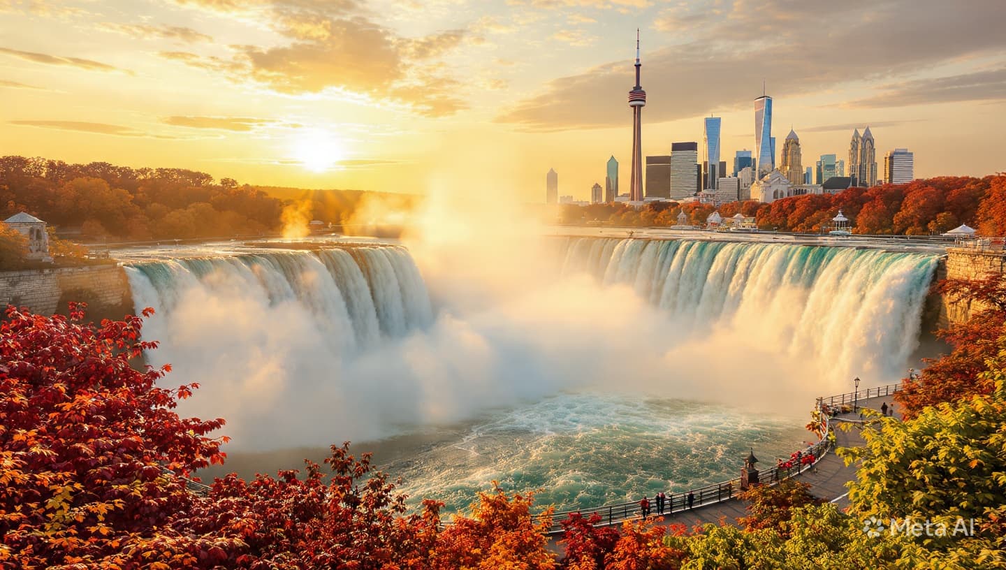 USA & Canada Combined Tour Packages USA & Canada Tour Package by Here And There Travels