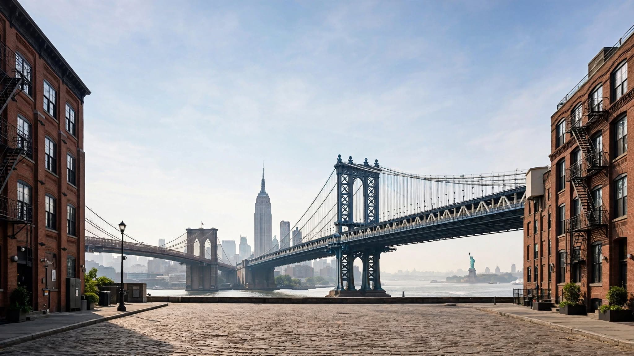 USA East Coast Tour Packages New York – Statue of Liberty, Brooklyn Bridge & High Line itinerary day 03 by Here And There Travels