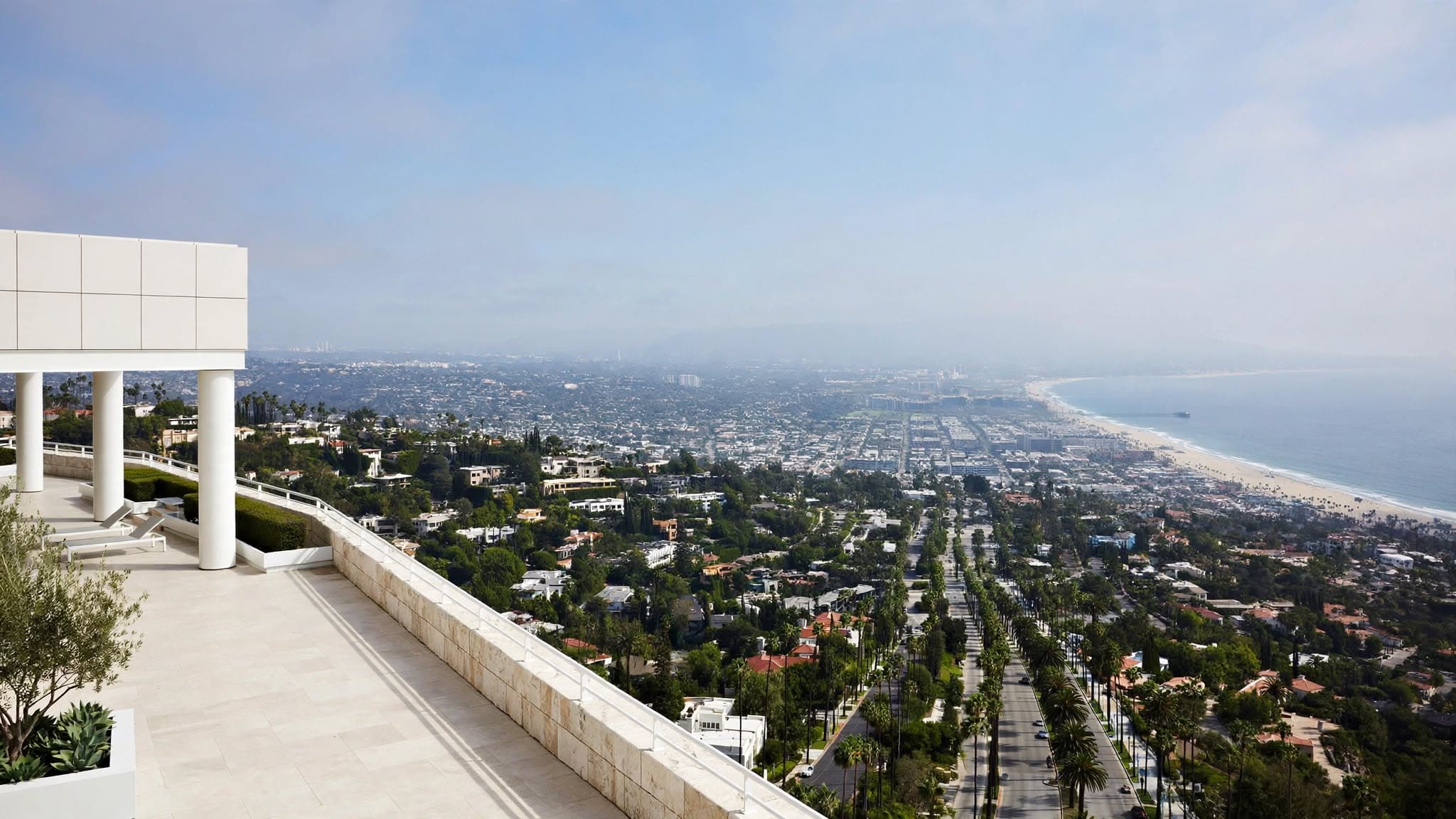USA West Coast Tour Packages Los Angeles – Getty Center, Beverly Hills & Venice itinerary day 03 by Here And There Travels