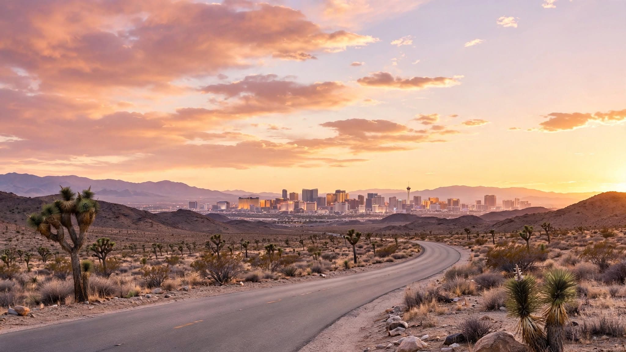USA West Coast Tour Packages Drive to Las Vegas itinerary day 04 by Here And There Travels